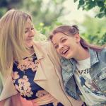 Mother with teen daughter