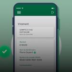 Illustration du vérification du nom du bénéficiaire