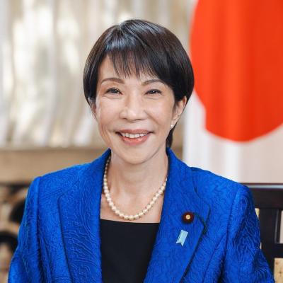 Officieel portret van Sanae Takaichi - Eerste Minister van Japan