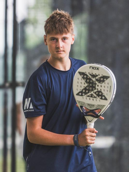 Rune Keppens mett padel racket