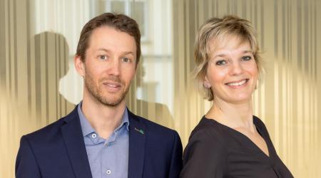 Pieter Haine and Astrid Dutré, Estate planners at Nagelmackers