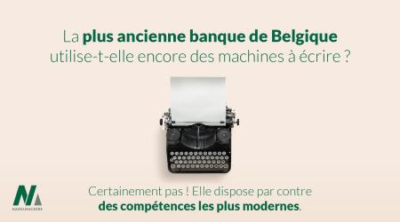 Welkom bij Nagelmackers, de oudste bank van België