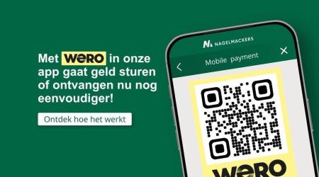 Een afbeelding van Wero in de app en een link om te ontdekken hoe Wero werkt